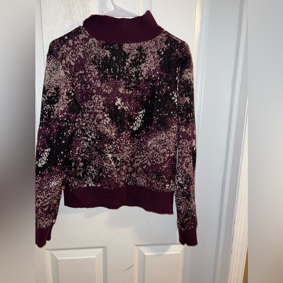 Scotch & Soda Half-Zip Jacquard Sweater - Size Medium​ - Picture 5 of 5